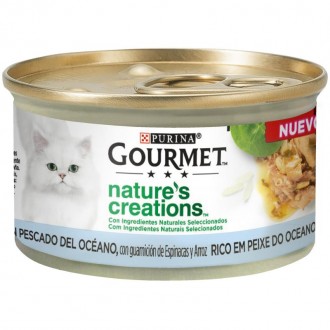Alimento H�mid Gato Peix Espad 85 G GOURMET NATURE