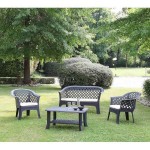 Conjunto Lariana sofa+2 cadeiras+mesa antracite