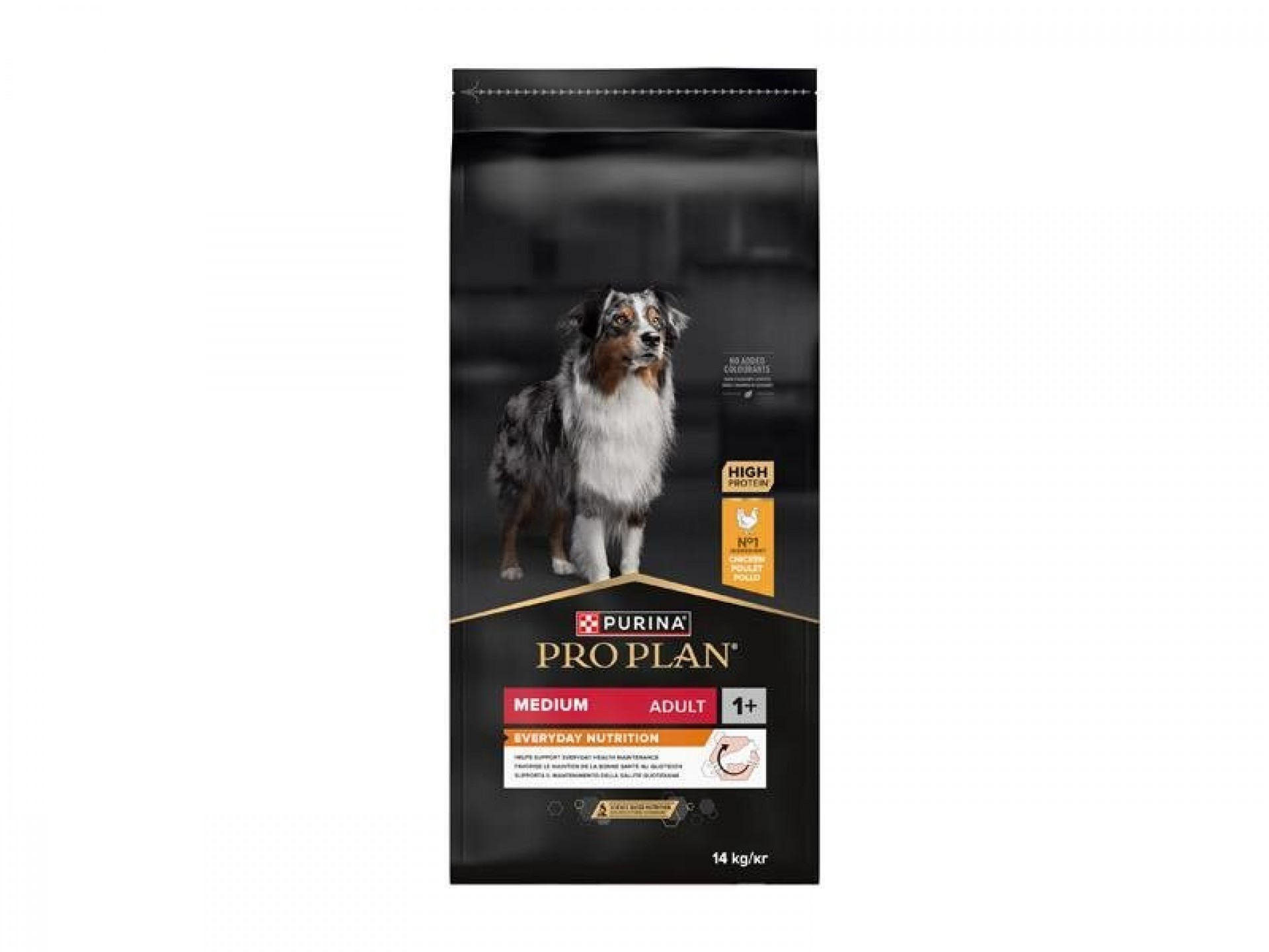 ALIMENTO SECO PARA CÃO ADULTO MÉDIO FRANGO 14 KG