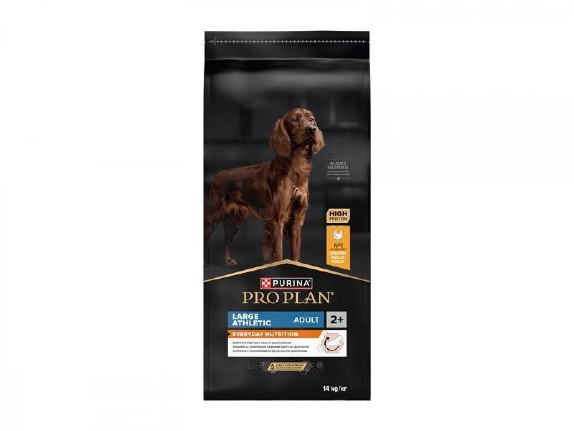ALIMENTO SECO PARA CÃO ADULTO GRANDE FRANGO 14 KG