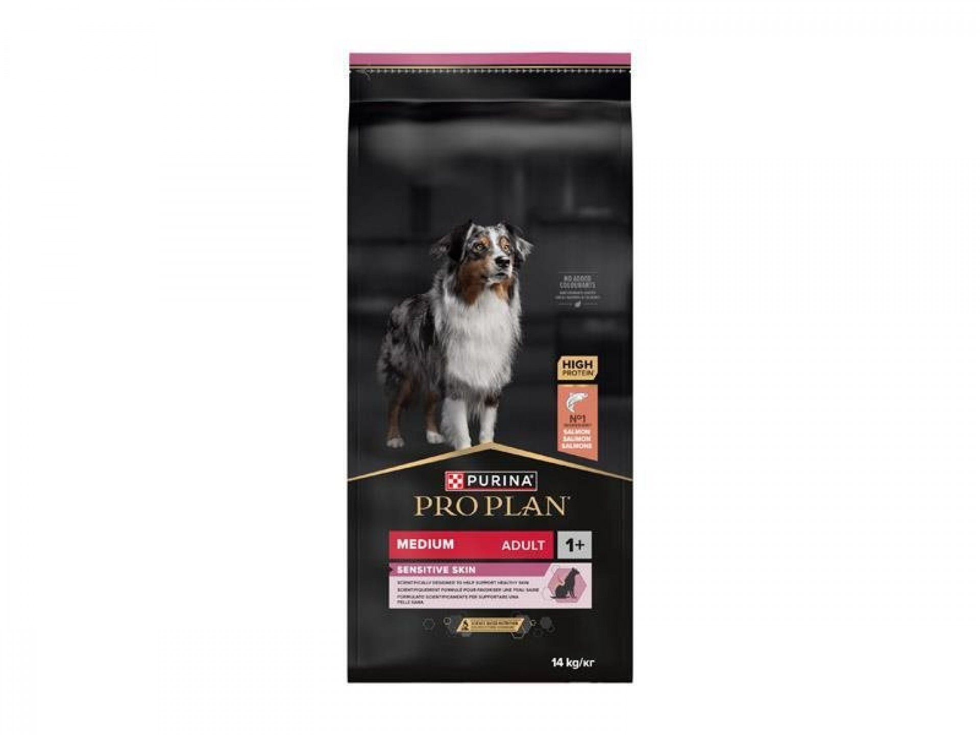 ALIMENTO SECO PARA CÃO PELE SENSÍVEL SALMÃO 14 KG