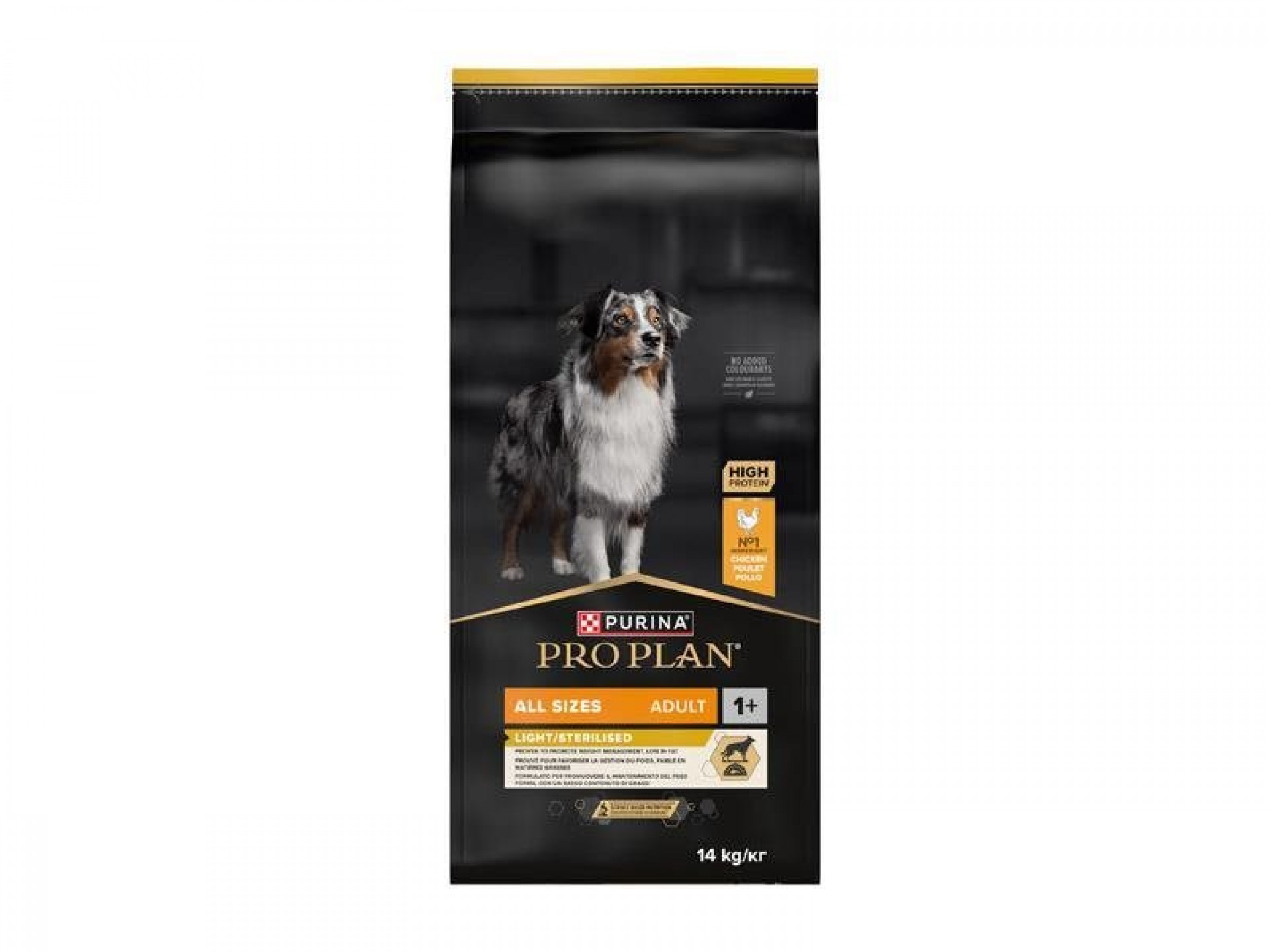 Aliment Seco Cão Adulto Light Frango 14 KG PROPLAN