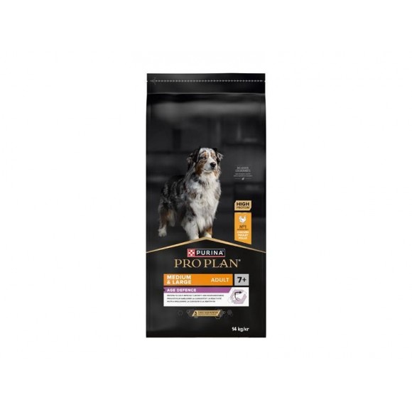 Alimento Seco Para Cão Sénior Frango 14 KG PROPLAN Alimento Seco Para Cão Sénior Frango 14 KG PROPLAN