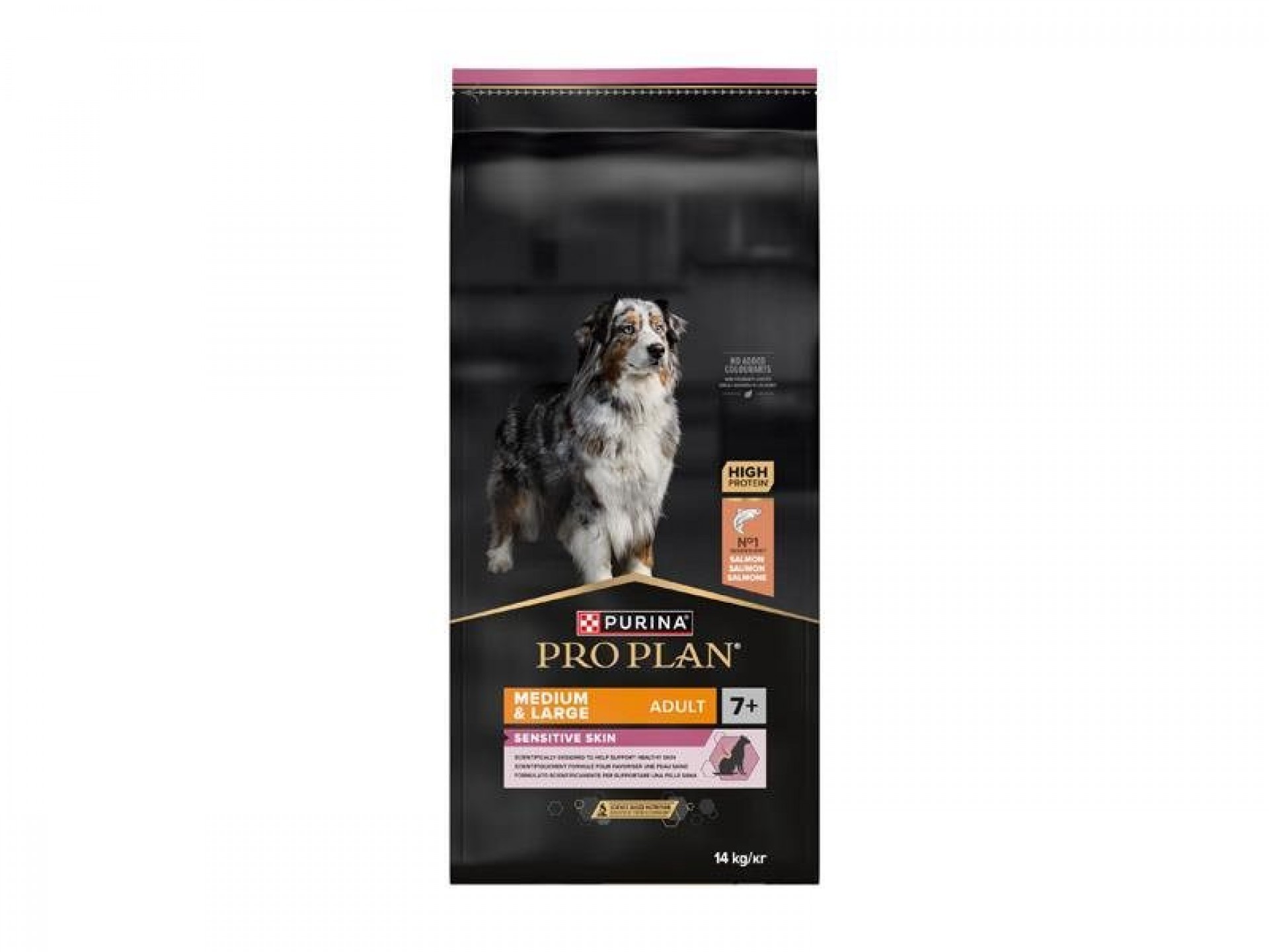 Alimento Seco Para Cão Senior Salmão 14 KG PROPLAN