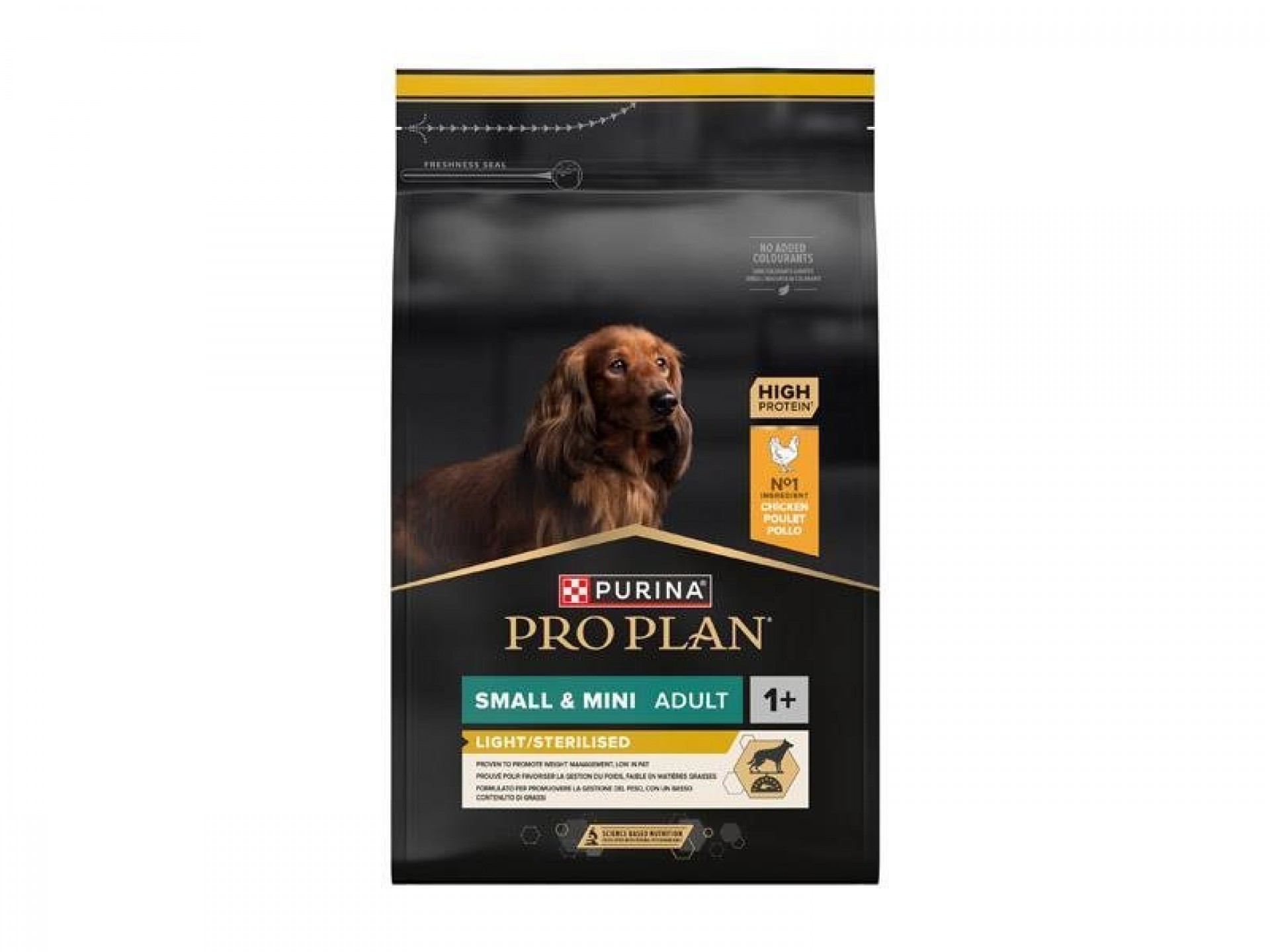ALIM SECO PARA CÃO MINI ESTERLIZADO FRANGO 3 KG