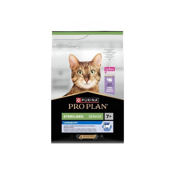 ALIMENTO SECO PARA  GATO ESTERILIZADO PER� 3 KG