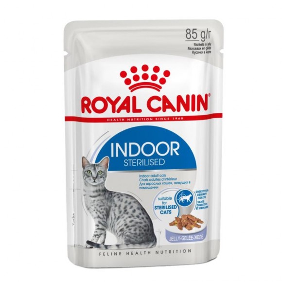 ALIMENT H�MID P/GATO ADULTO INDOOR ESTERILIZ 85 G