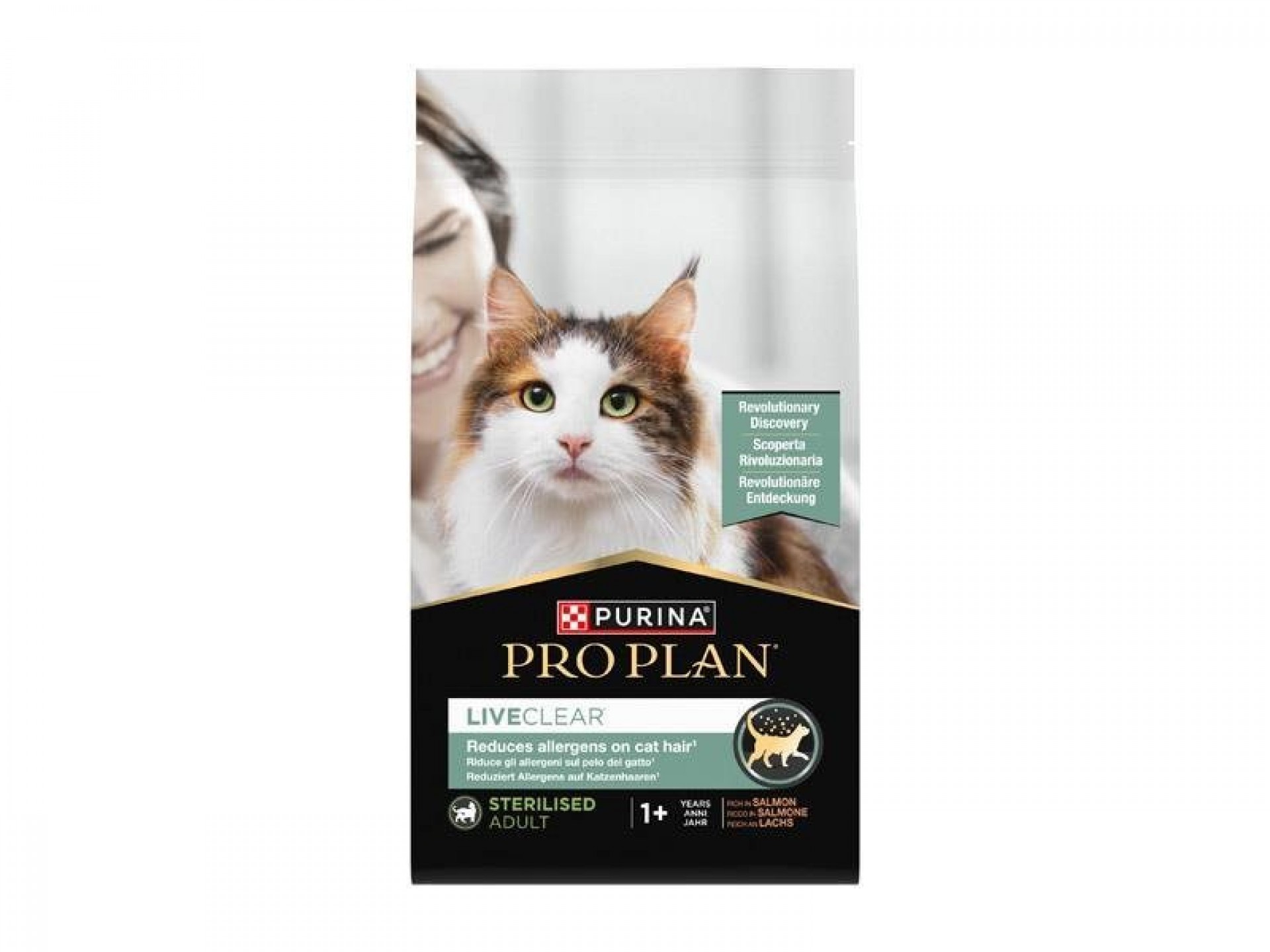 Alimento Gat Estrl Salmão Liv Clear 1,4 KG PROPLAN