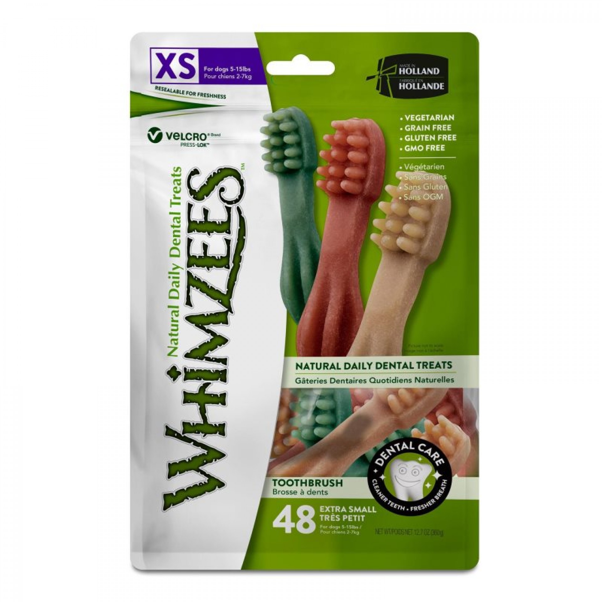 Snack Para Cão Toothbrush XS WHIMZEES