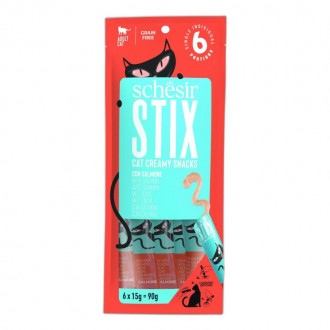 Snack Para Gato Salm�o 6X15 G SCHESIR