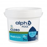 CLORO 10 AÇÕES T250 BICAPA 5KG ALPHAPOOL CLORO 10 AÇÕES T250 BICAPA 5KG ALPHAPOOL