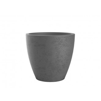 Vaso Conico Basalt Up Cinza 38 CM POETIC