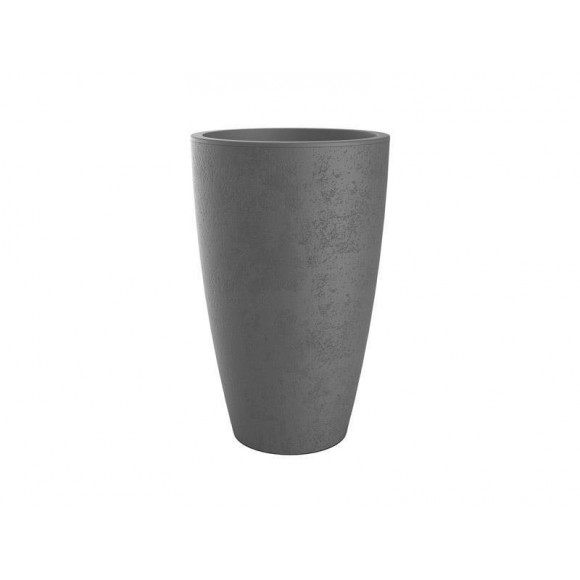 Vaso Conico Alto Basalt Up Cinza 38 CM POETIC Vaso Conico Alto Basalt Up Cinza 38 CM POETIC