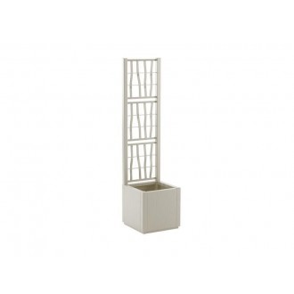 Vaso Ethica 36X36CM C/Treli�a 140CM Br STEFANPLAST