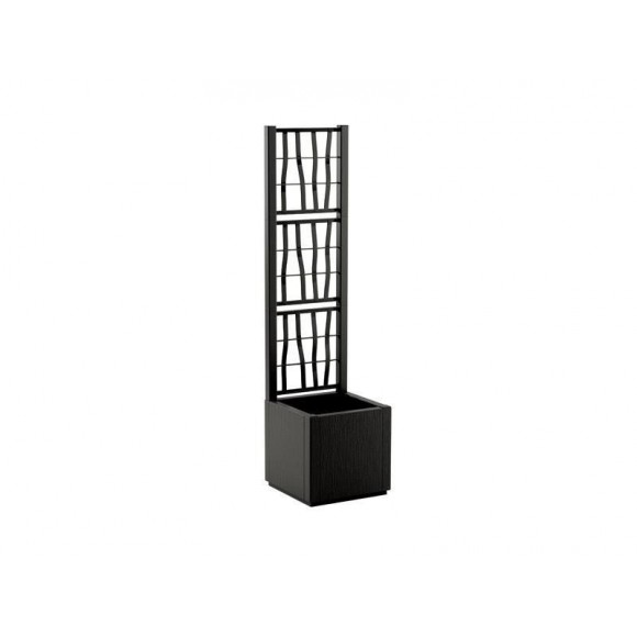 Vaso Ethica 36X36CM C/Treliça 140CM Antrac STEFANPLAST Vaso Ethica 36X36CM C/Treliça 140CM Antrac STEFANPLAST