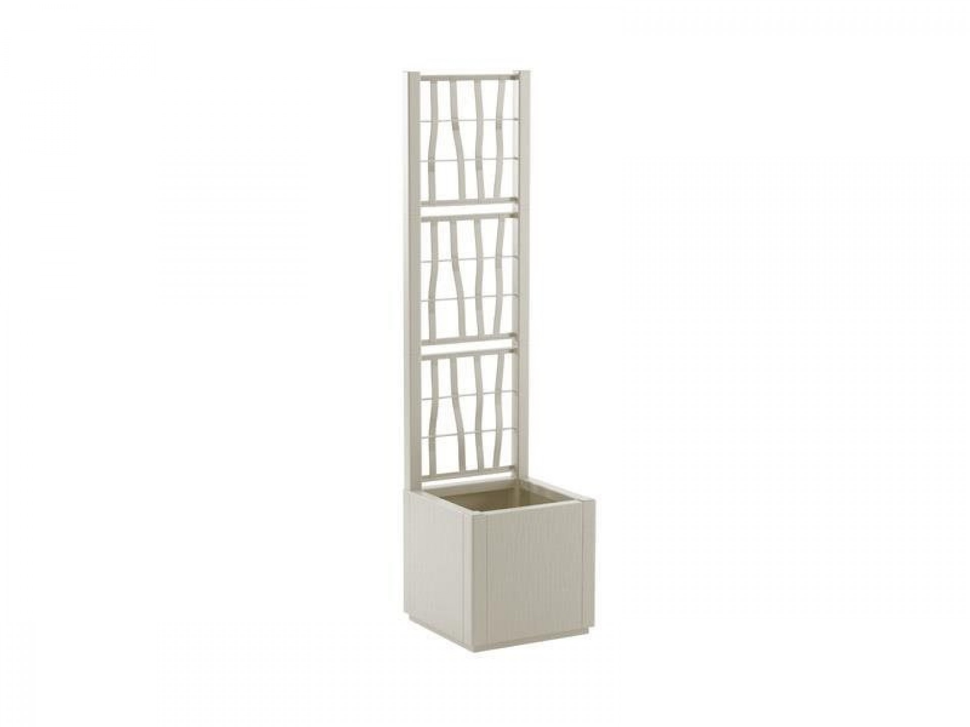 Vaso Ethica 36X36CM C/Treliça 140CM Br STEFANPLAST