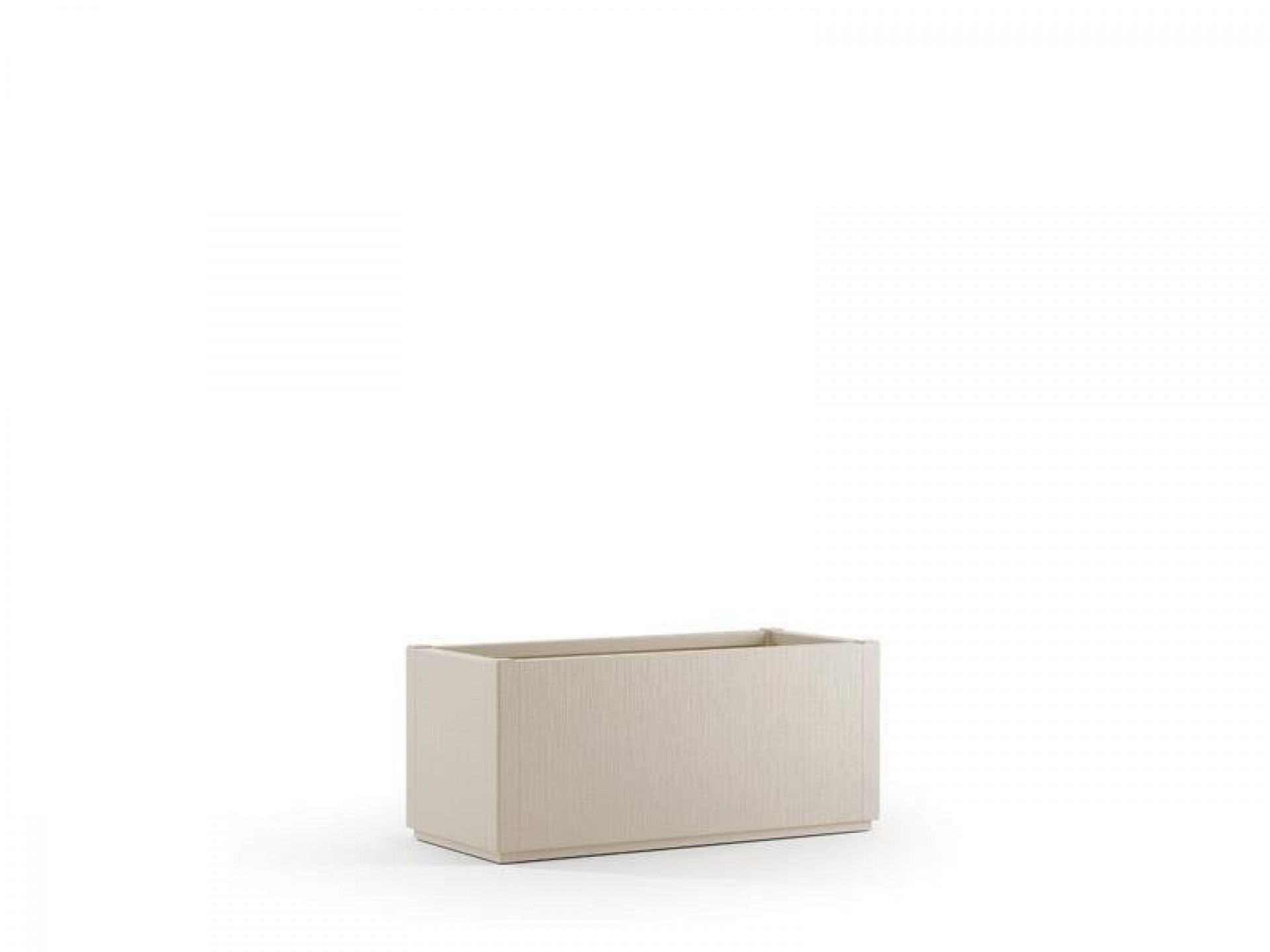Floreira Ethica 80X36 CM Branco Giz STEFANPLAST
