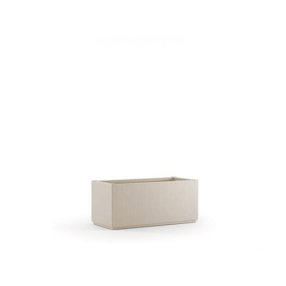 Floreira Ethica 80X36 CM Branco Giz STEFANPLAST