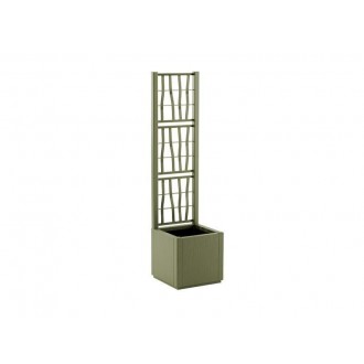 Vaso Ethica 36X36CM C/Treli�a 140CM Vrd STEFANPLAST
