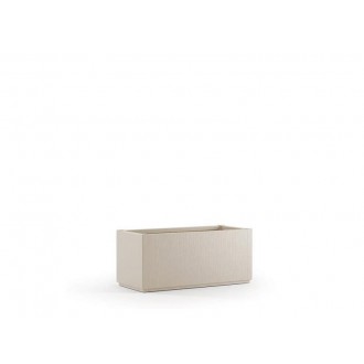 Floreira Ethica 80X36 CM Branco Giz STEFANPLAST