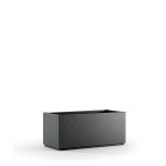 Floreira Ethica 80X36 CM Antracite STEFANPLAST Floreira Ethica 80X36 CM Antracite STEFANPLAST