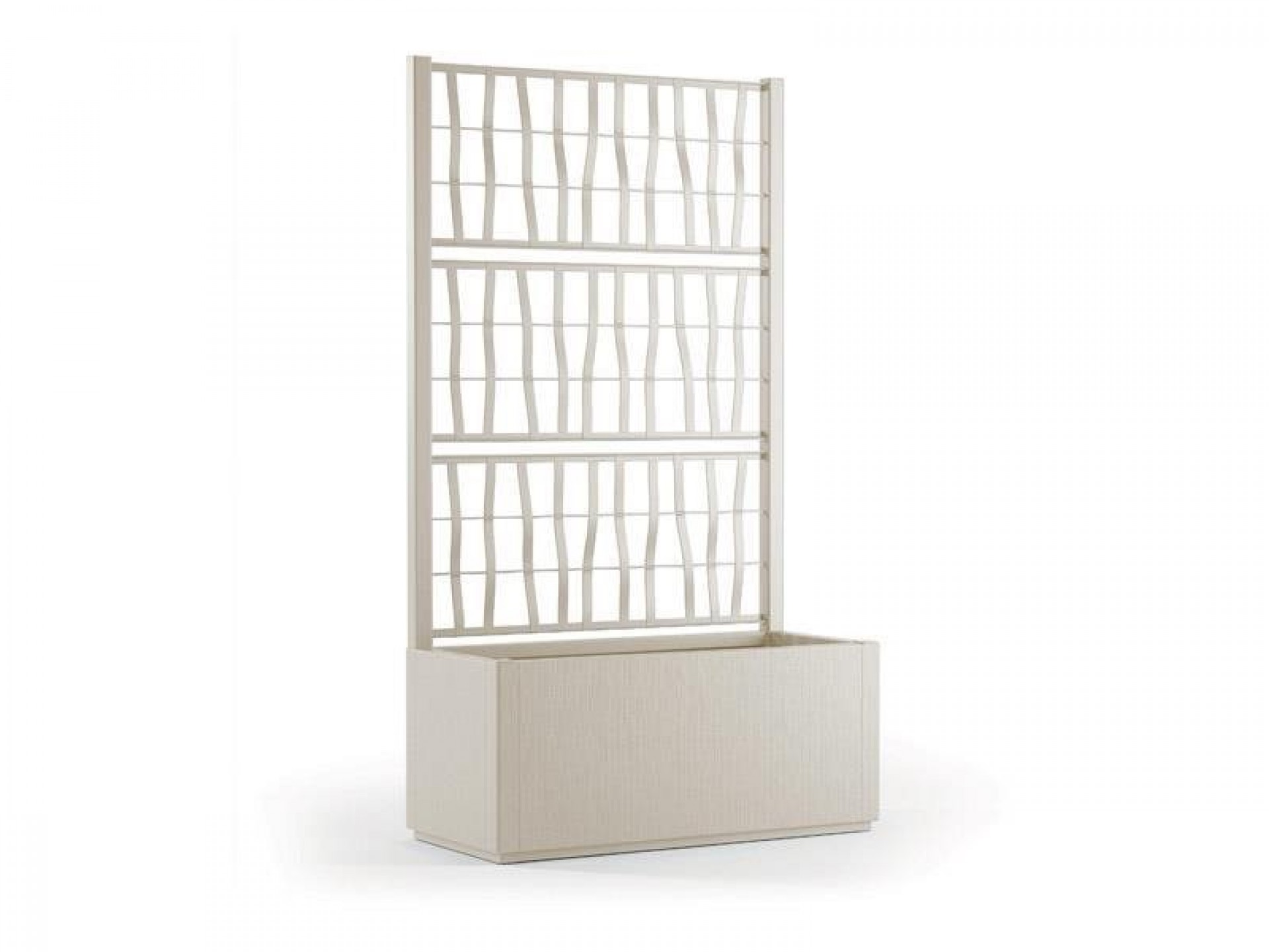 Floreira Ethica 80X36CM C/Treliça 140CM Br STEFANPLAST