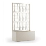 Floreira Ethica 80X36CM C/Treliça 140CM Br STEFANPLAST Floreira Ethica 80X36CM C/Treliça 140CM Br STEFANPLAST