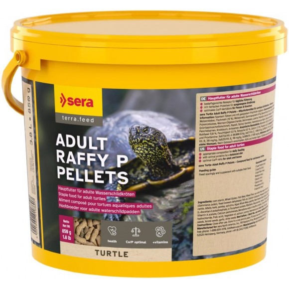 Alimento P/Tartaruga Raffy P 3800 ML SERA