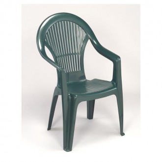 Cadeira Vega Com Bra�o Verde  PROGARDEN
