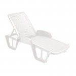 Espregui�adeira Pool branca PROGARDEN