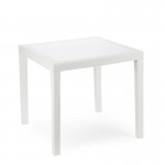 Mesa Quadrada King 79X79X72cm Branca Mesa Quadrada King 79X79X72cm Branca