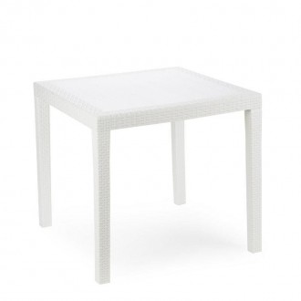 Mesa Quadrada King 79X79X72cm Branca