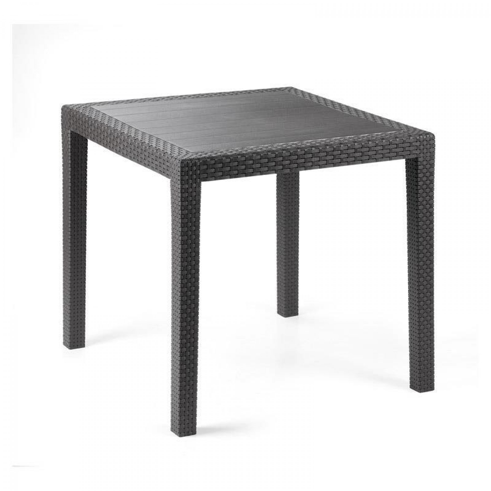 Mesa Quadrada King 79X79X72cm Antracite