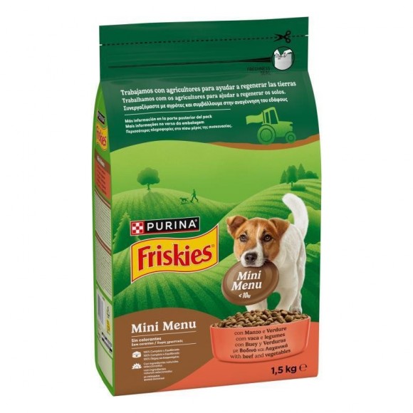 Alimento Seco Para C�o Menu Vaca  1,5 KG FRISKIES