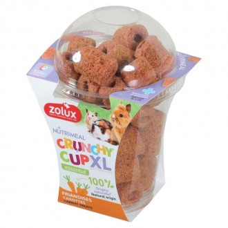 Snack Crunchy Cup Xl Cenoura 110G ZOLUX