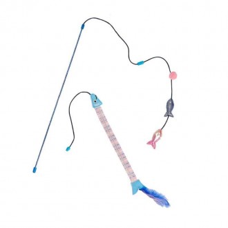 Brinquedo Para Gato Varinha Sardinha 2Un FOFOS Brinquedo Para Gato Varinha Sardinha 2Un FOFOS