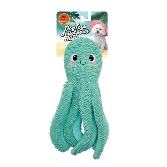 Brinquedo Para Cão Resistente Sealife Polvo Verde FOFOS Brinquedo Para Cão Resistente Sealife Polvo Verde FOFOS