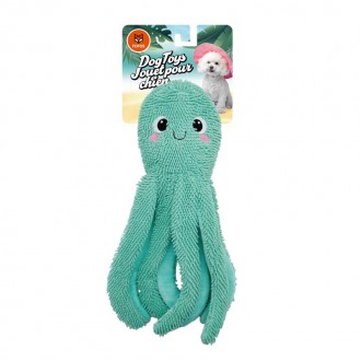Brinquedo Para Cão Resistente Sealife Polvo Verde FOFOS Brinquedo Para Cão Resistente Sealife Polvo Verde FOFOS