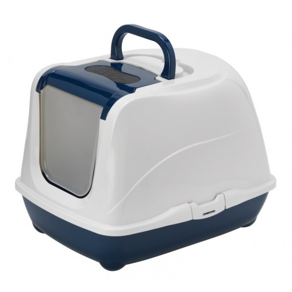 Wc P/Gato Flip Cat Azul 57,8X43,9X41,5 CM MODERNA Wc P/Gato Flip Cat Azul 57,8X43,9X41,5 CM MODERNA