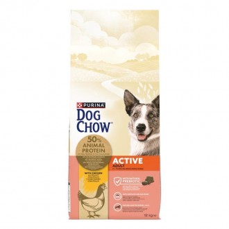 Alimento Seco Para Cão Active Frango 12 KG DOGCHOW Alimento Seco Para Cão Active Frango 12 KG DOGCHOW